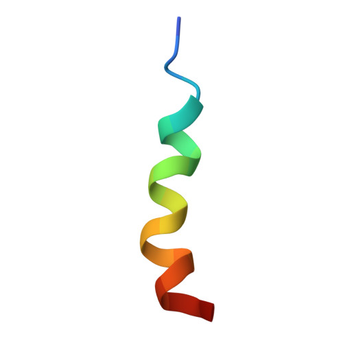 Rcsb Pdb Jau Nmr Solution Structure Of The Trp Rich Peptide Of Hiv