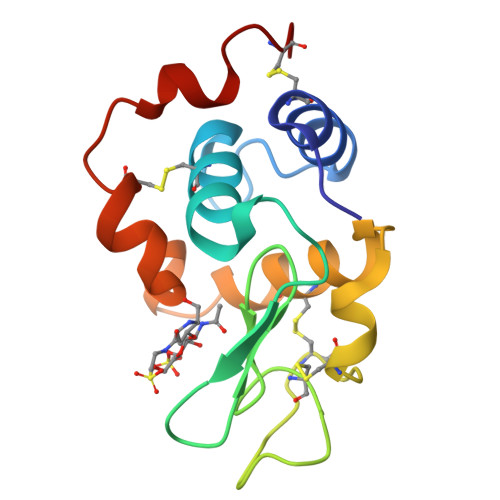 RCSB PDB 1LMC THE CRYSTAL STRUCTURE OF A COMPLEX BETWEEN BULGECIN A