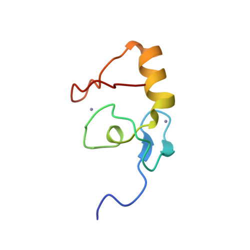 Rcsb Pdb Vyx Solution Structure Of The Kshv K N Terminal Domain