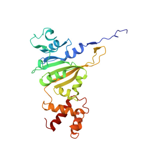 RCSB PDB 1YUB SOLUTION STRUCTURE OF AN RRNA METHYLTRANSFERASE ERMAM