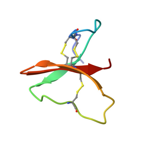 RCSB PDB 2BDS DETERMINATION OF THE THREE DIMENSIONAL SOLUTION