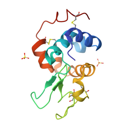 RCSB PDB 2CWI X Ray Crystal Structure Analysis Of Recombinant Wild