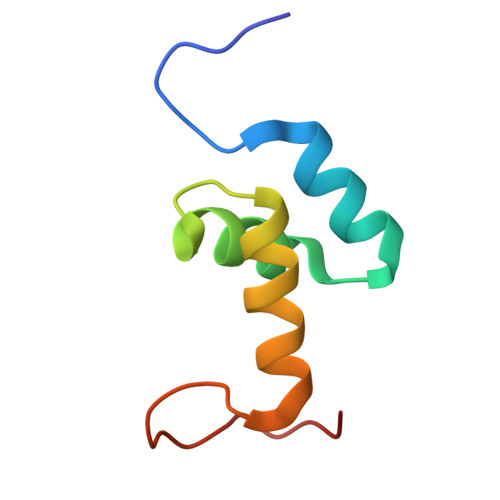 Rcsb Pdb Dak Solution Structure Of The Second Uba Domain In The