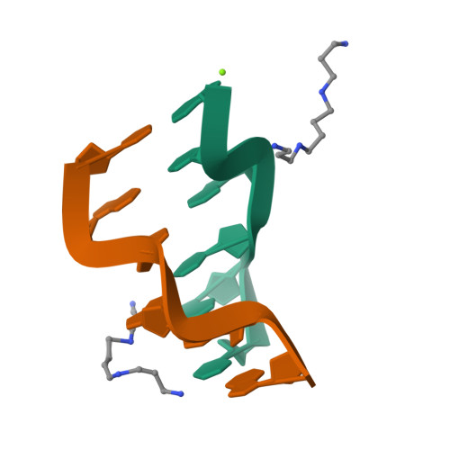 Rcsb Pdb Dcg Molecular Structure Of A Left Handed Double Helical