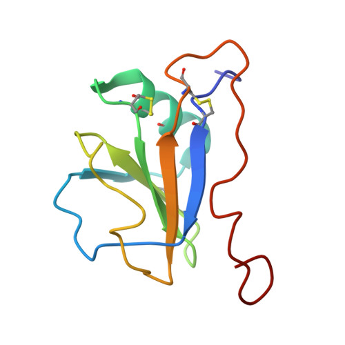 RCSB PDB 2K13 Solution NMR Structure Of The Leech Protein Saratin A