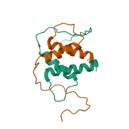 Rcsb Pdb Lfh Solution Nmr Structure Of The Helix Loop Helix Domain