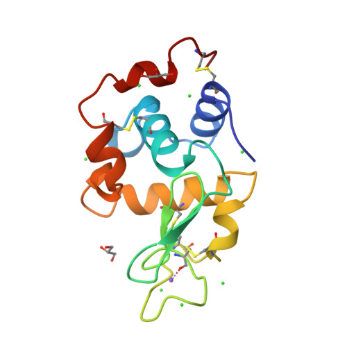 Rcsb Pdb A Z Crystal Structure Of Hen Egg White Lysozyme