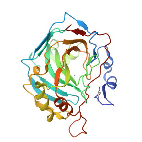 RCSB PDB 3KS3 High Resolution Structure Of Human Carbonic Anhydrase