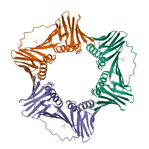 RCSB PDB 3LX1 Crystal Structure Analysis Of PCNA1 From Thermococcus