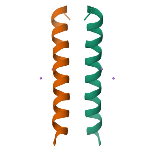 Rcsb Pdb M Gcn Leucine Zipper Peptide Mutant