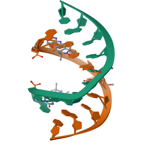 Rcsb Pdb Ot Crystal Structure Of A Dna Containing The Rigid