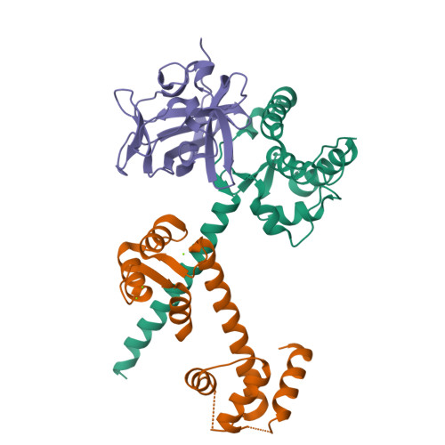 Rcsb Pdb Dck Crystal Structure Of The C Terminus Of Voltage Gated