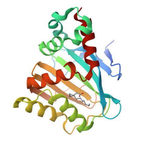 Rcsb Pdb Dol Crystal Structure Of Arabidopsis Thaliana Fatty Acid