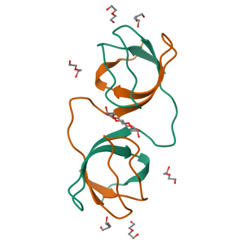 RCSB PDB 4OML Crystal Structure Of The Intertwined Dimer Of The C