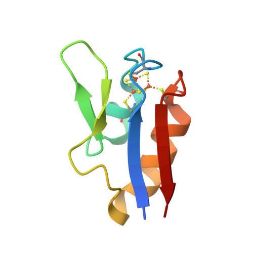 Rcsb Pdb Ov The Crystal Structure Of A Novel Electron Transfer