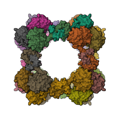 RCSB PDB 4QCC Structure Of A Cube Shaped Highly Porous Protein Cage