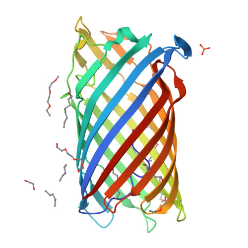 RCSB PDB 4RL8 Crystal Structure Of The COG4313 Outer Membrane