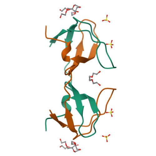 RCSB PDB 4RTU Crystal Structure Of The Intertwined Form Of The Src