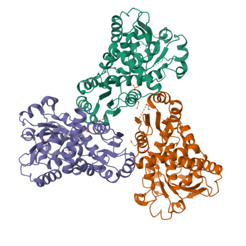 Rcsb Pdb Iln Crystal Structure Of Aspartate Transcarbamoylase From