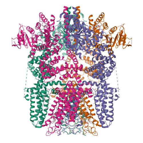 Rcsb Pdb O Structure Of The Trpm Cold Receptor By Single