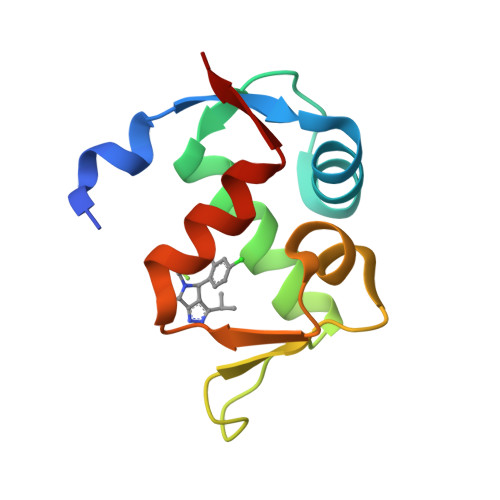 RCSB PDB 6Q9H HDM2 17 111 WILD TYPE COMPLEXED WITH COMPOUND 11 AT