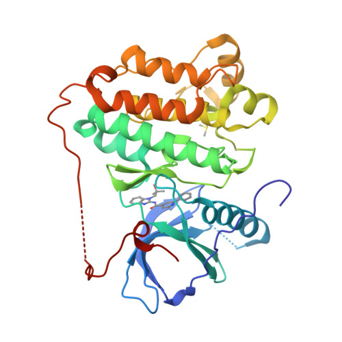 RCSB PDB 6S9C EGFR KINASE IN COMPLEX WITH COMPOUND 5