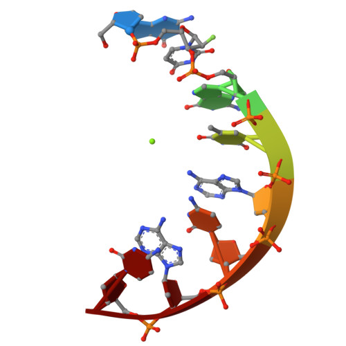 RCSB PDB 7KW4 L DNA Containing 2 Fluoro Modification