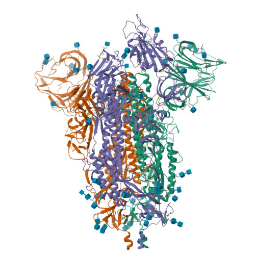 Rcsb Pdb Tey Cryo Em Structure Of Sars Cov Delta B