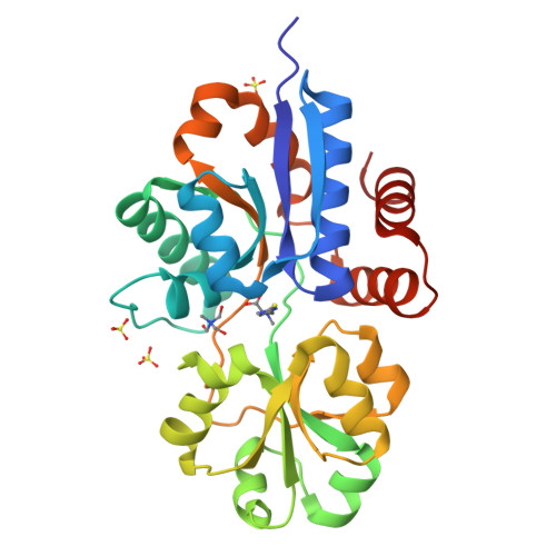 Rcsb Pdb Txk Crystal Structure Of Egtu Solute Binding Domain From