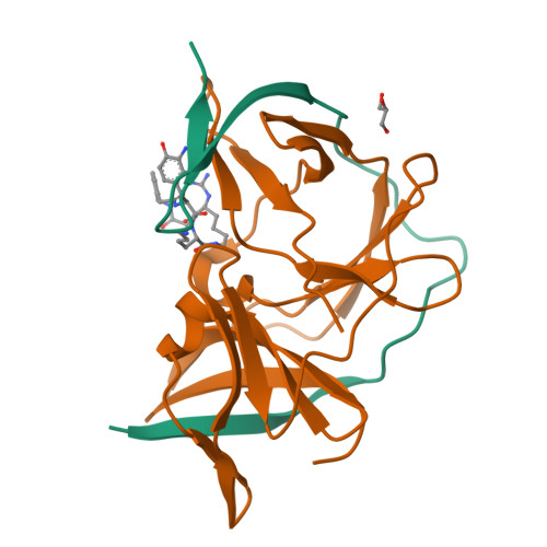 RCSB PDB 7ZQF Crystal Structure Of Unlinked NS2B NS3 Protease From