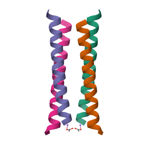 Rcsb Pdb A G X Ray Crystal Structure Of A De Novo Designed