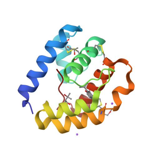 RCSB PDB 8BXV Crystal Structure Of Odorant Binding Protein 5 From