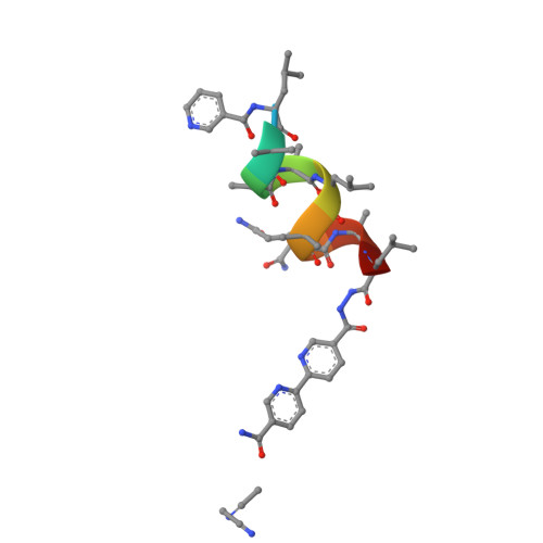 RCSB PDB 8GK1 Porous Framework Formed By Assembly Of A Bipyridyl