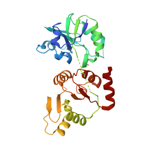 Rcsb Pdb Gqc Crystal Structure Of The Sars Unique Domain Sud Of