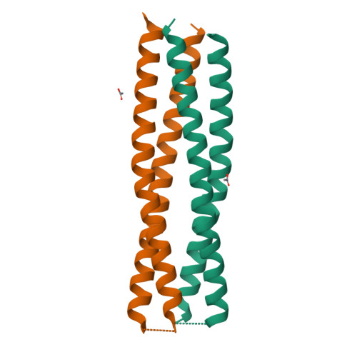 RCSB PDB 8H7D Crystal Structure Of A De Novo Enzyme Ferric