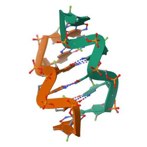 RCSB PDB 8QOR Formation Of Left Handed Helices By C2 Fluorinated