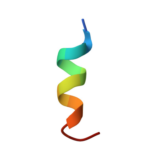 Rcsb Pdb T Solution Nmr Structure Of A Multifunctional Synthetic