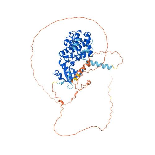 Rcsb Pdb Af Afi K R F Computed Structure Model Of Protein Kinase