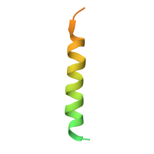 Rcsb Pdb 5sv1 Structure Of The Exbb Exbd Complex From E Coli At Ph 4 5