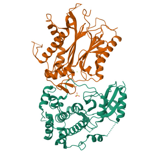 Rcsb Pdb Ujg Crystal Structure Of Snrk In Complex With Hab