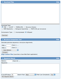 Customize the RCSB PDB homepage with different widgets.