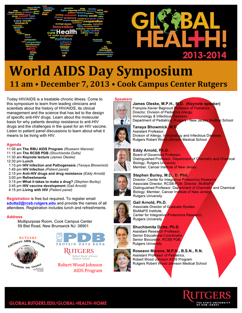 Flyer World AIDS Day Symposium