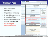 Screenshot of Summary Page tutorial.