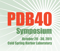PDB40 Symposium logo.