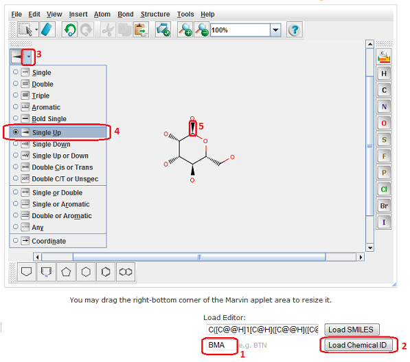 Load a PDB ligand in the editor