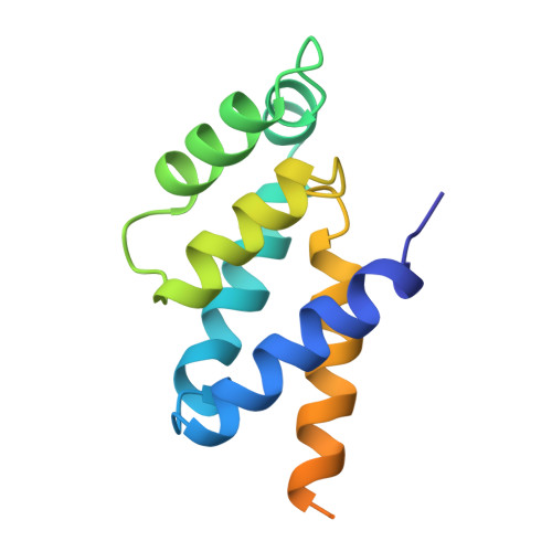 RCSB PDB - 1ABV: N-TERMINAL DOMAIN OF THE DELTA SUBUNIT OF THE F1F0-ATP ...