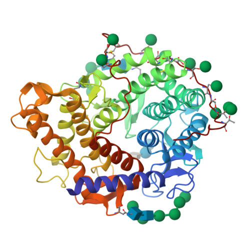 Rcsb Pdb Agm Refined Structure For The Complex Of Acarbose With