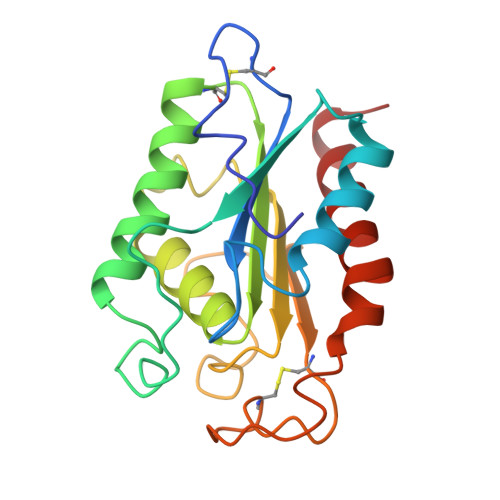 RCSB PDB - 1AGY: The 1.15 angstrom refined structure of fusarium solani ...