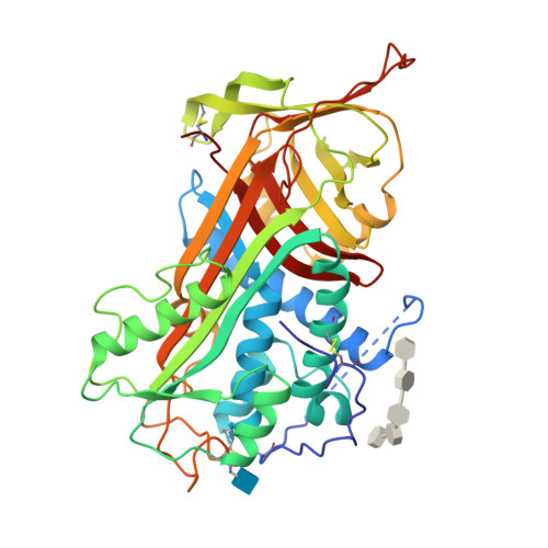 RCSB PDB - 1AZX: ANTITHROMBIN/PENTASACCHARIDE COMPLEX