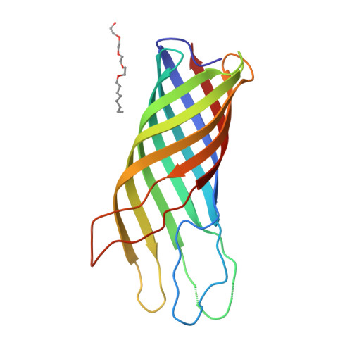 RCSB PDB - 1BXW: OUTER MEMBRANE PROTEIN A (OMPA) TRANSMEMBRANE DOMAIN